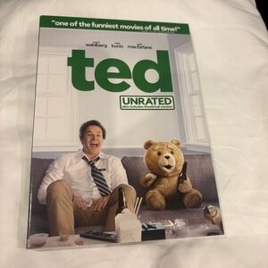Ted Unrated Version Blu Ray DVD Combo Pack Movie Film‎ Mark Wahlberg